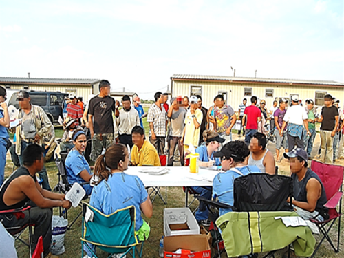Farmworker health fair